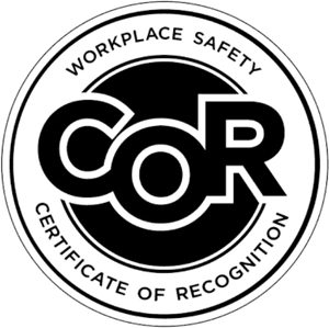 COR Workplace Safety Certificate of Recognition