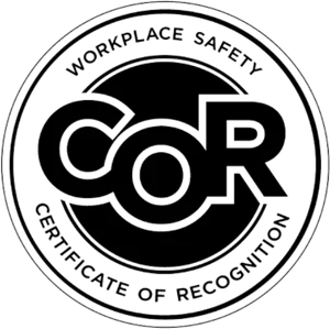 COR Workplace Safety Certificate of Recognition